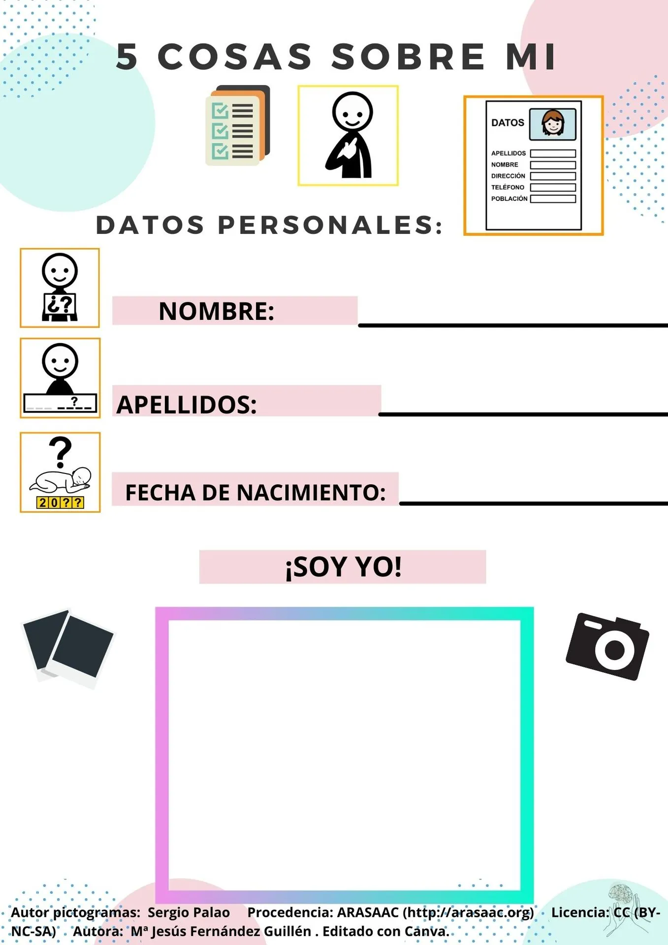 5 cosas sobre mi