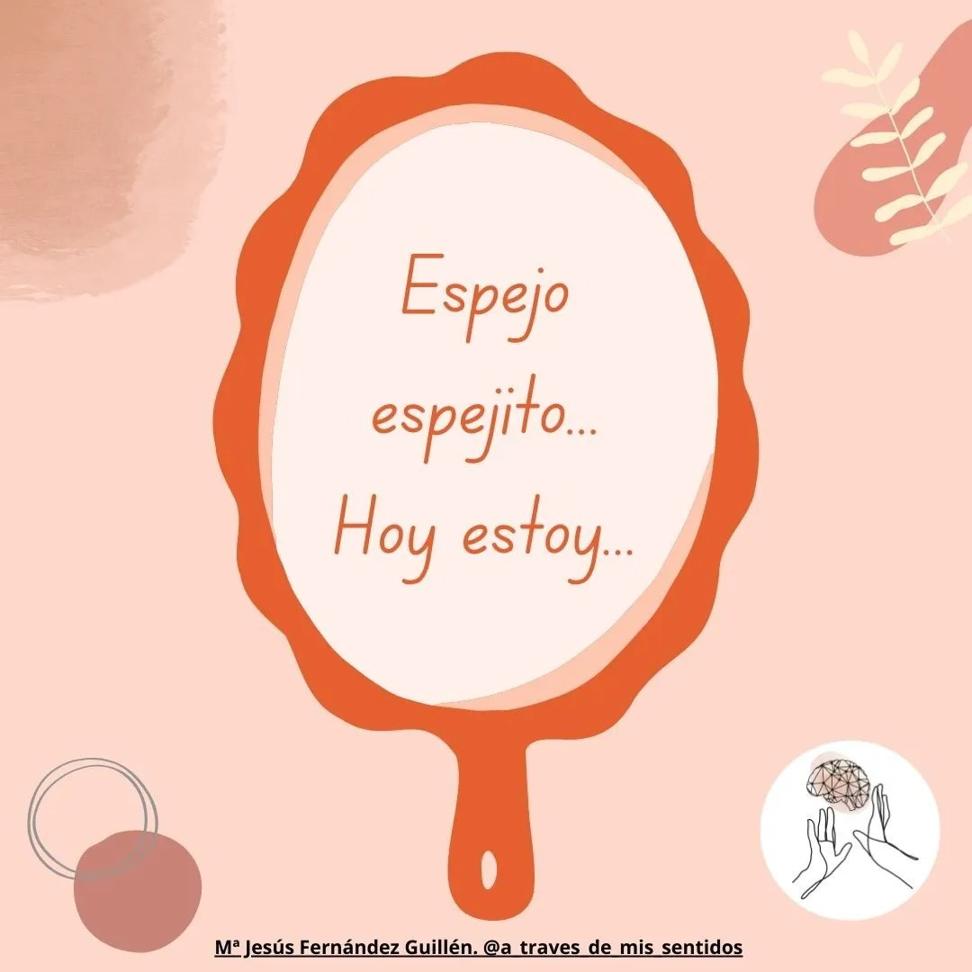 Cute hand drawing mirror reminder quotes instagram post