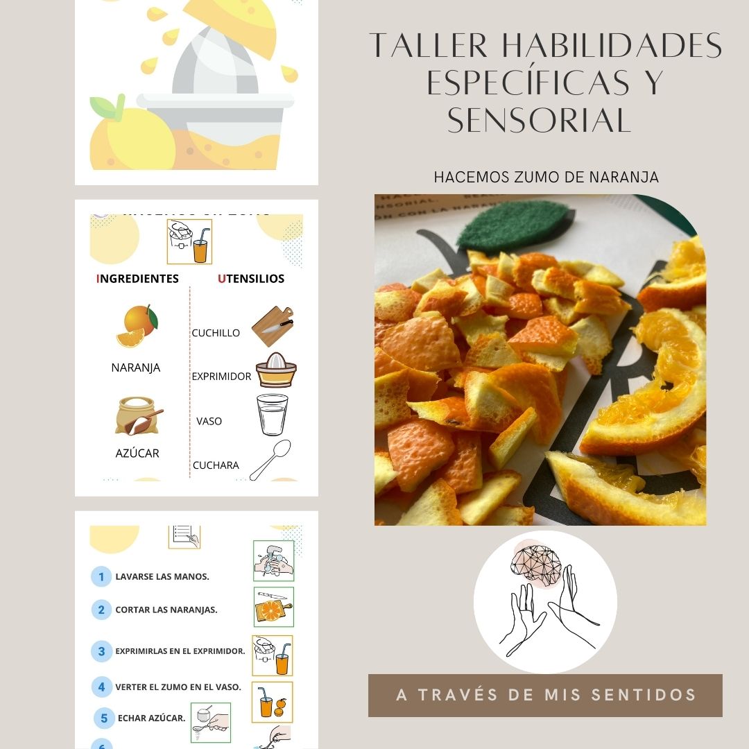 Hacemos zumo de naranja