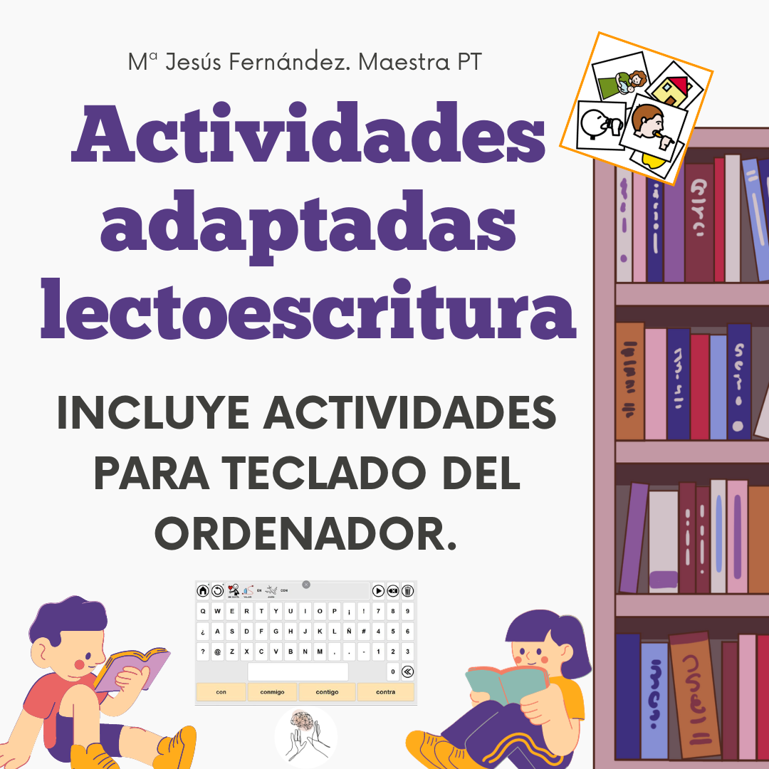 Lectoescritura teclado ordenador