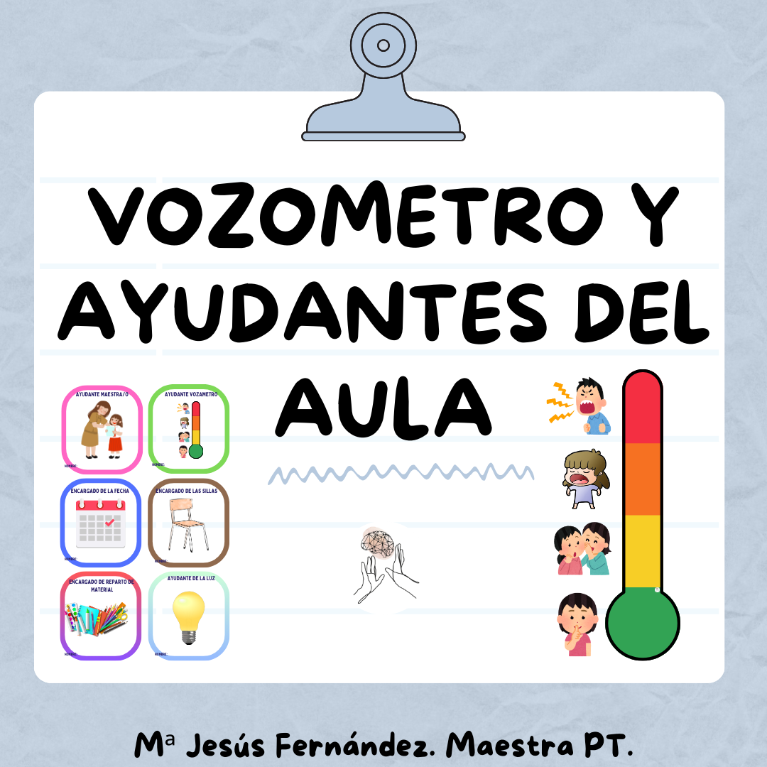 Vozometro y ayudantes del aula